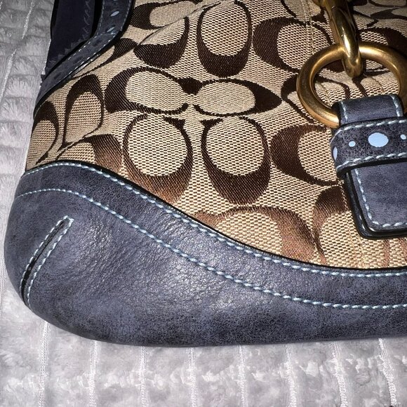 Coach Vintage Perforated Duffel Handbag - Limited Edition! - Picture 10 of 16